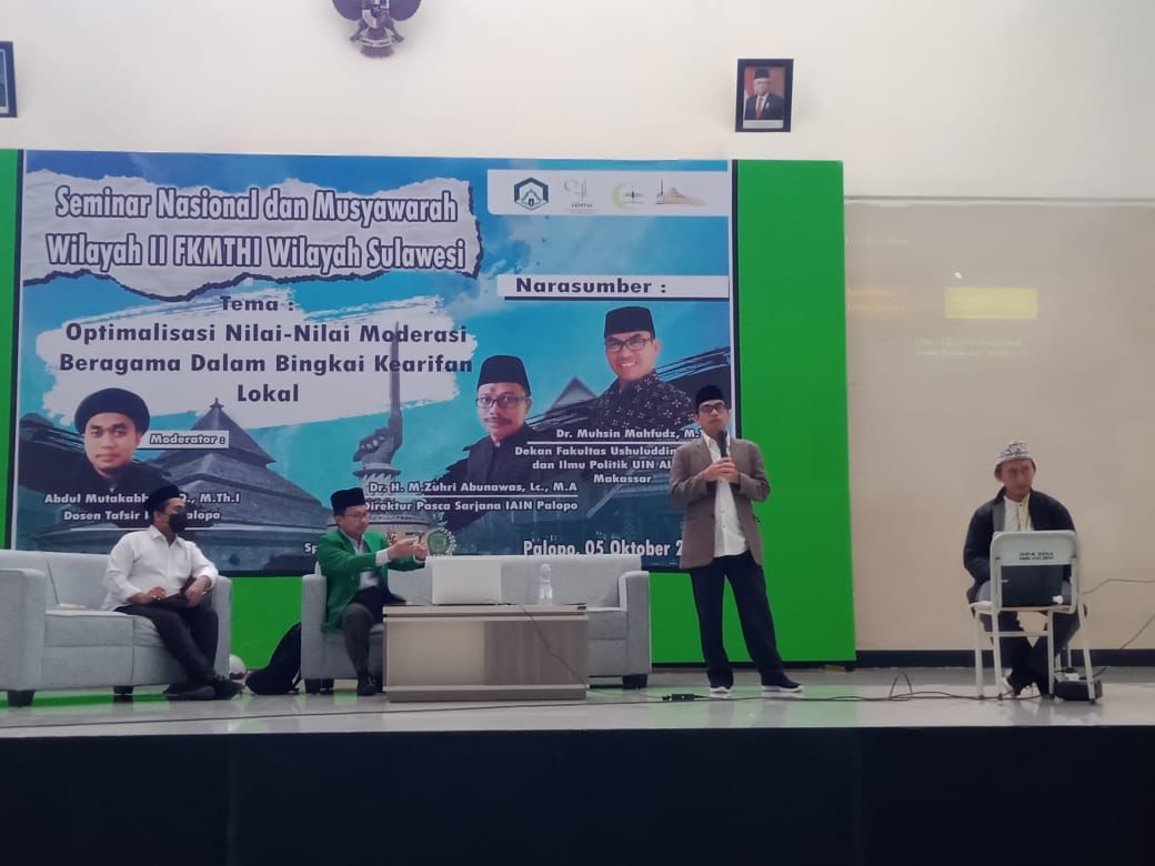 Seminar Nasional Moderasi Beragama dan Pembukaan Muswil II FKMTHI